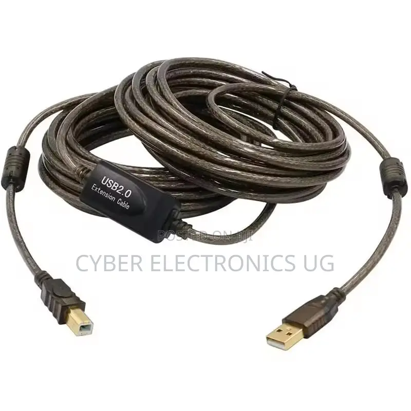 20m Usb 2.0 Active Printer Cable a Male to B Male Highspeed Data Cable