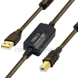 20m Usb 2.0 Active Printer Cable a Male to B Male Highspeed Data Cable