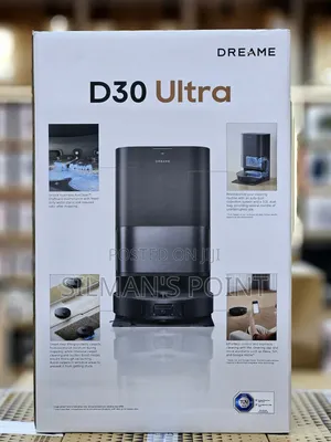 Dreame D30 Ultra Robot Vacuum Cleaner Black