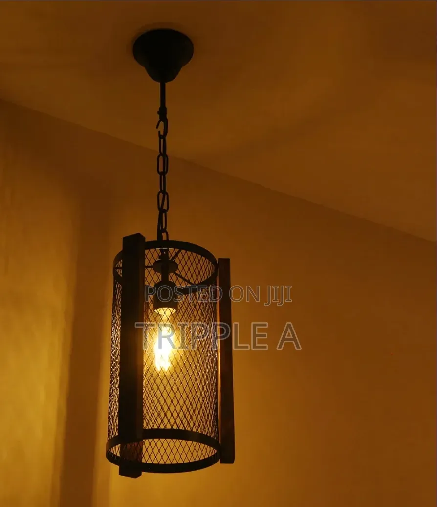 Woody Mesh Pendant Light