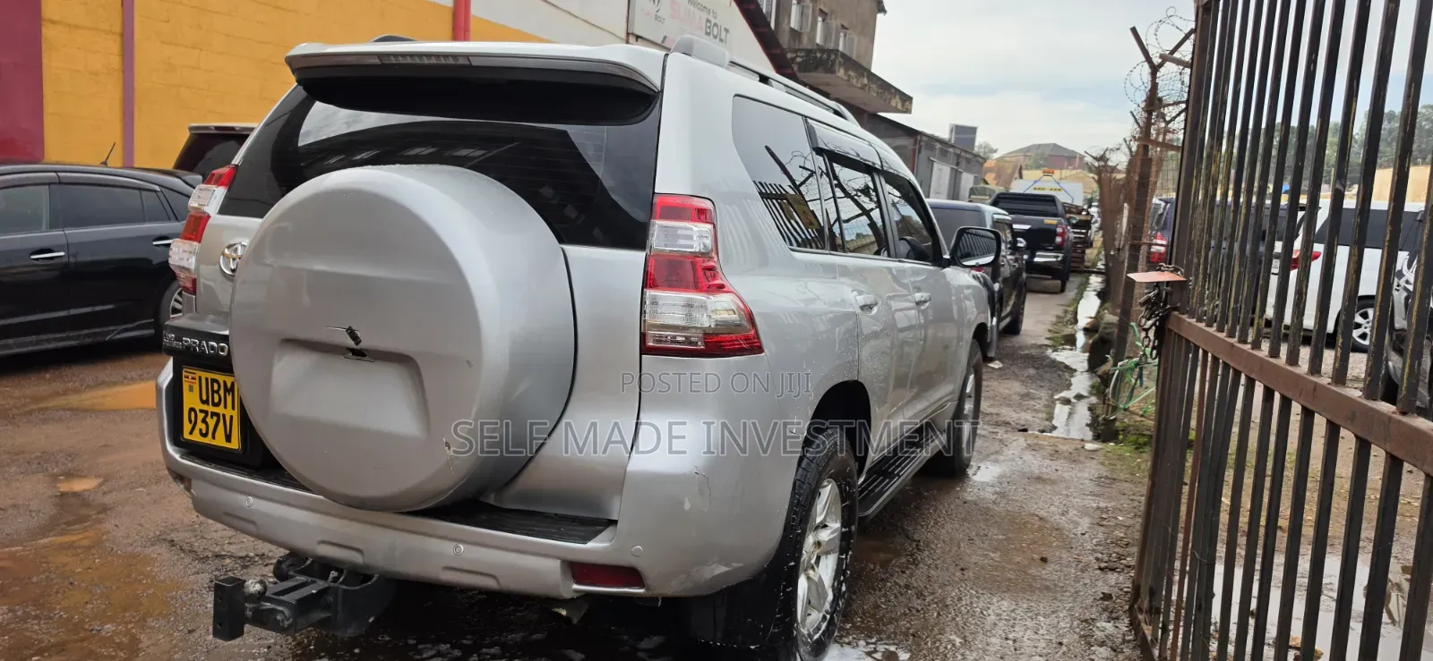 Toyota Land Cruiser Prado 2015 Silver