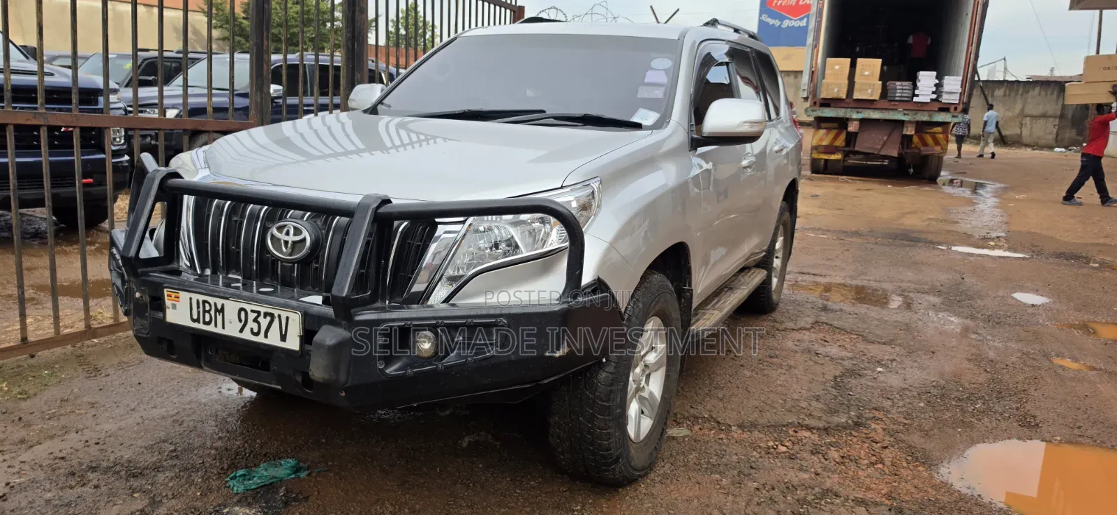 Toyota Land Cruiser Prado 2015 Silver
