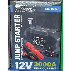 Jump Starter For All 12v Vehicle Batteries And Tyre Inflator