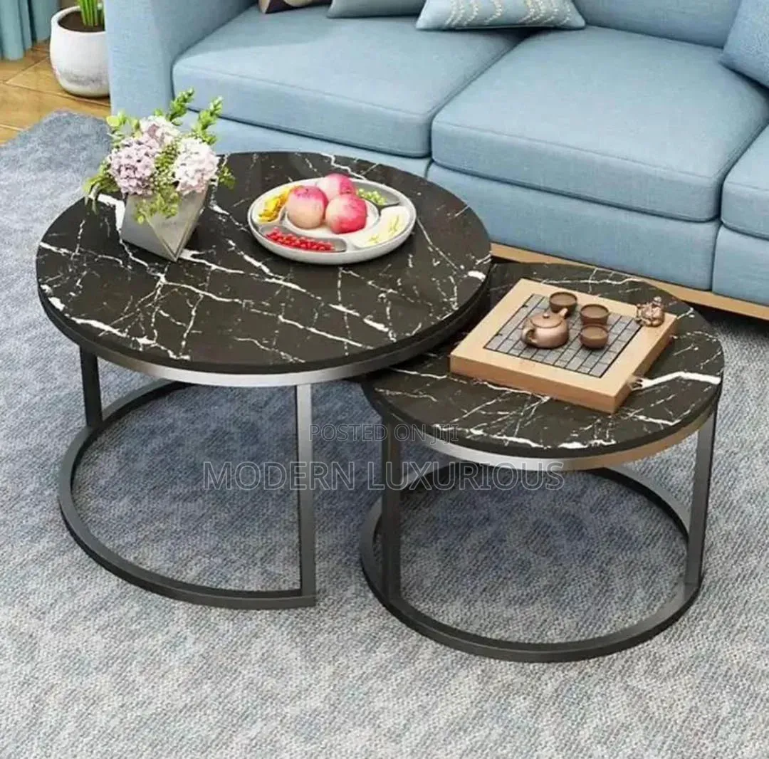 2pcs Marble Templates Center Table/Center Table