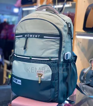 Moment Branded School Backpack Bag