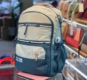 Moment Branded School Backpack Bag