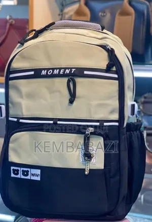 Moment Branded School Backpack Bag