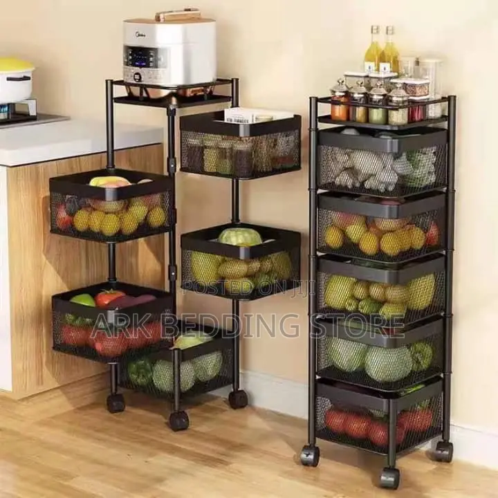 Staggered Shelf Cart