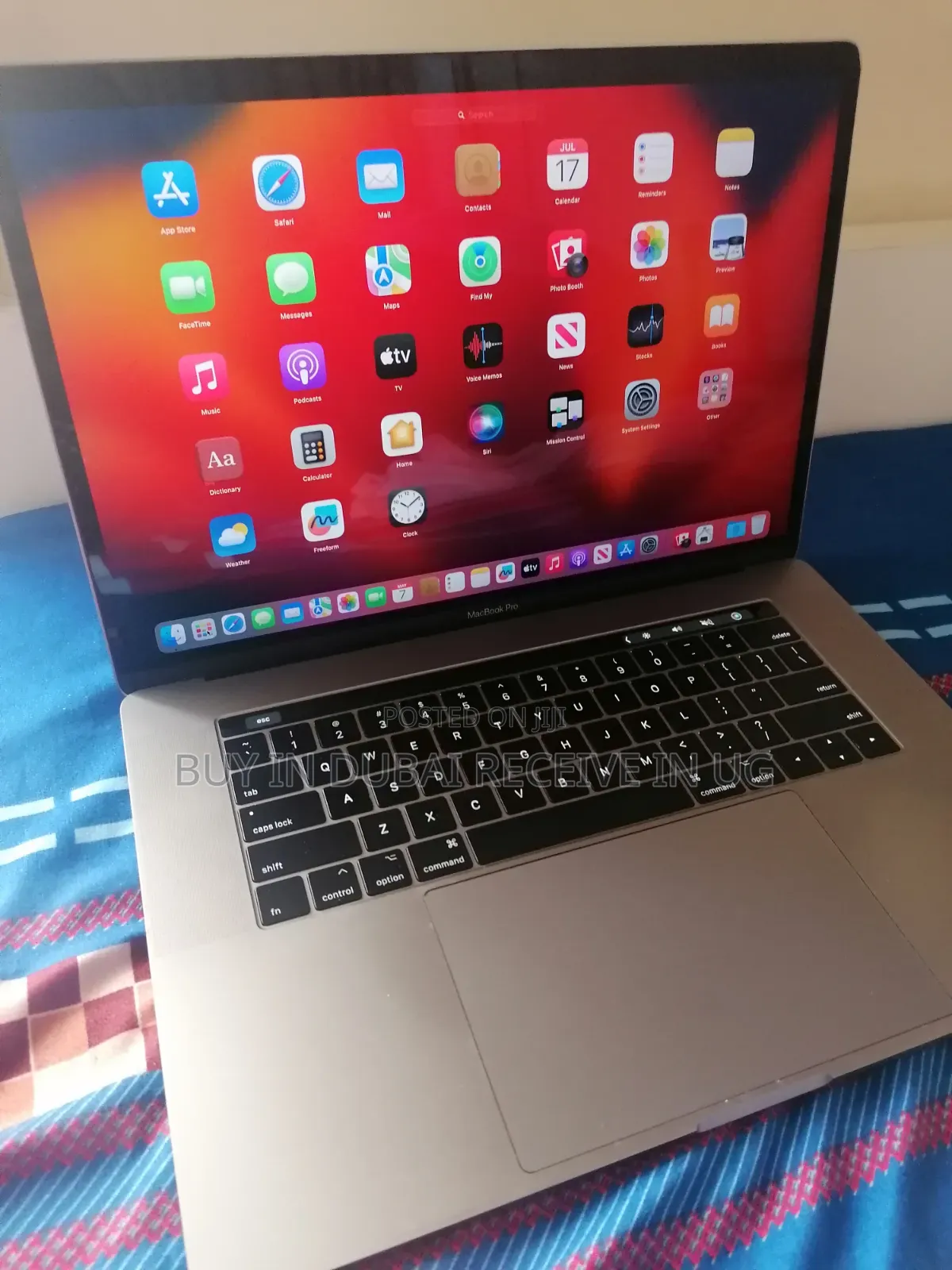 Laptop Apple MacBook Pro 2017 16GB Intel Core i7 SSD 256GB