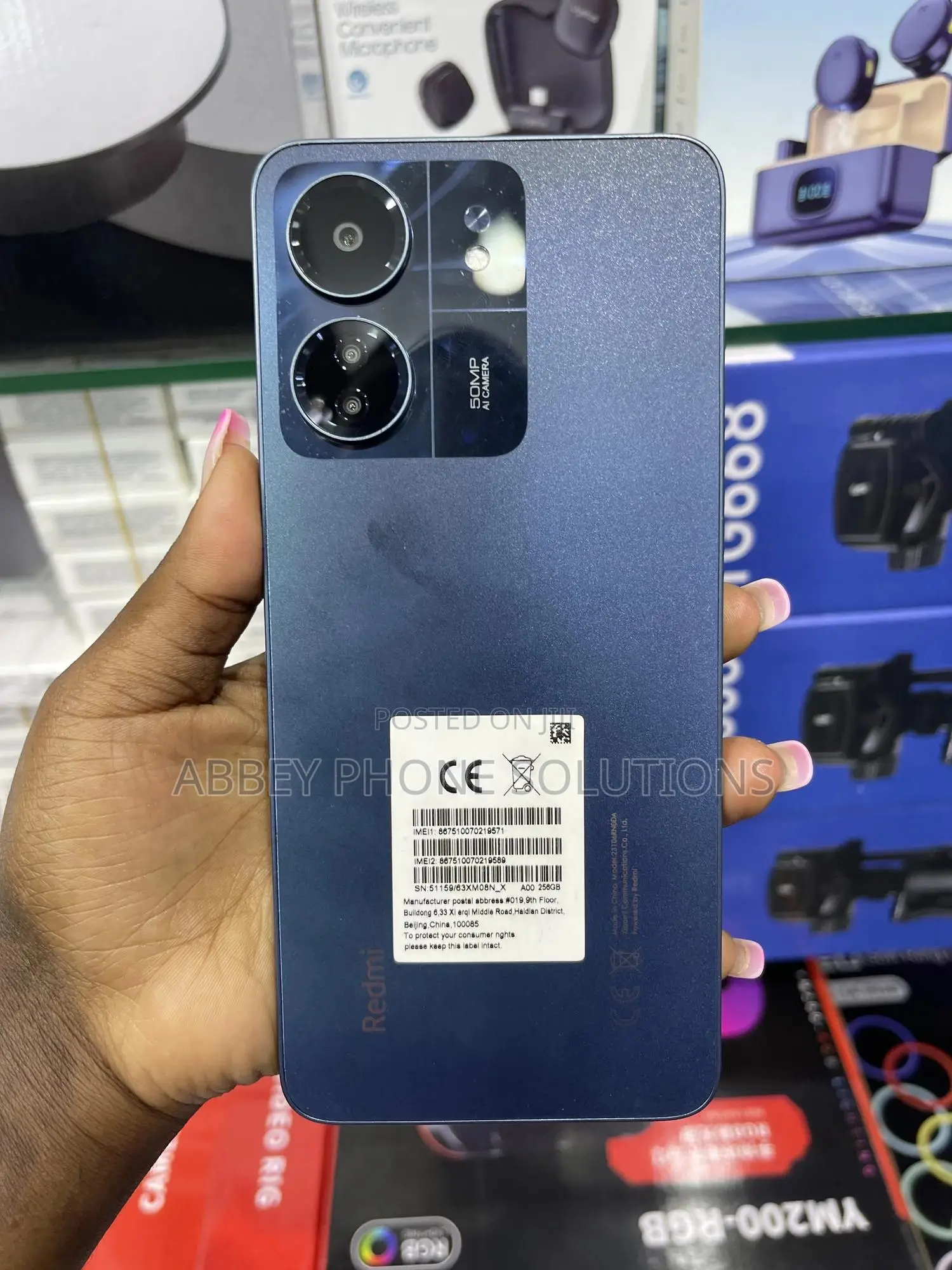 Xiaomi Redmi 13C 256 GB Blue