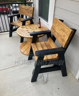 A Set of Pallet Chairs Table From 900,000/- With Free Delivery
