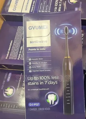 Gvumei Sonicwave Electric Toothbrush,