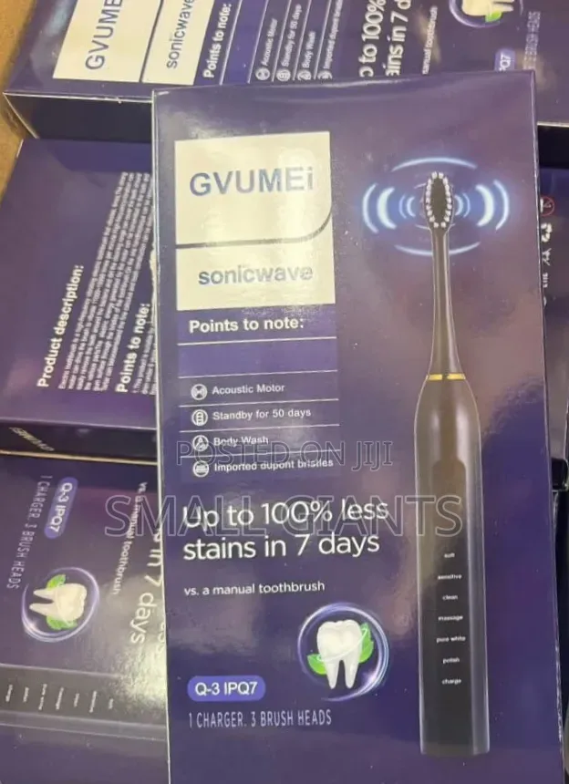 Gvumei Sonicwave Electric Toothbrush,