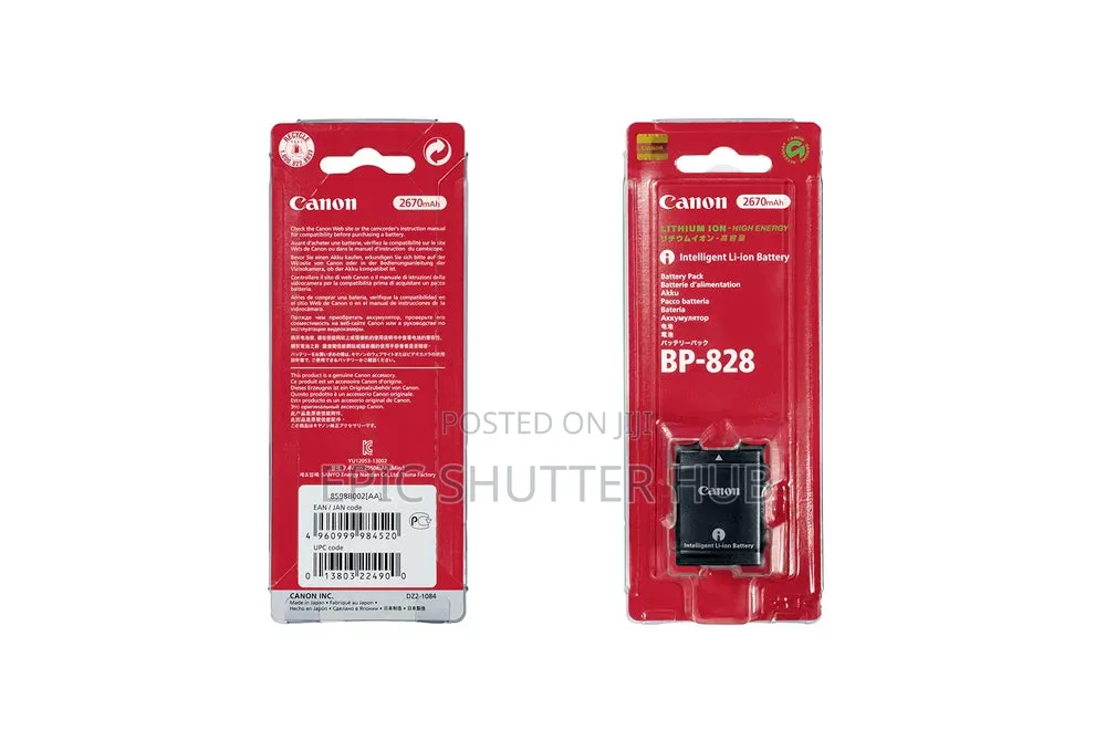 Canon Bp-828 Lithium-Ion Battery