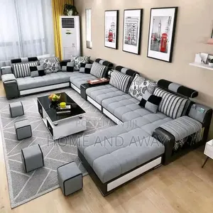 10 Seaters U Sofa Sets in Amy Colour From 2,800,000/- + Free Delivery