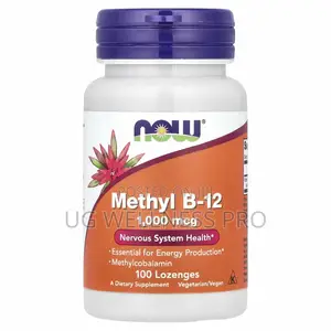 Now Foods Methyl B12 B-12, 1,000 McG, 100 Lozenges