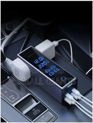 Powerology 300w Car Power Inverter, 2 Ac Sockets,36pd