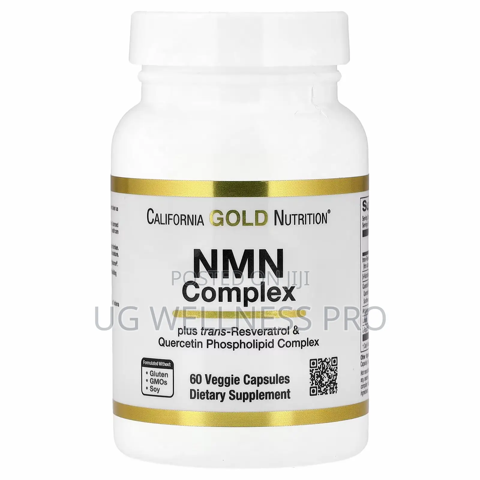 NMN Complex With Trans-Resveratrol, Quercetin Phytosome Complex, 60cps