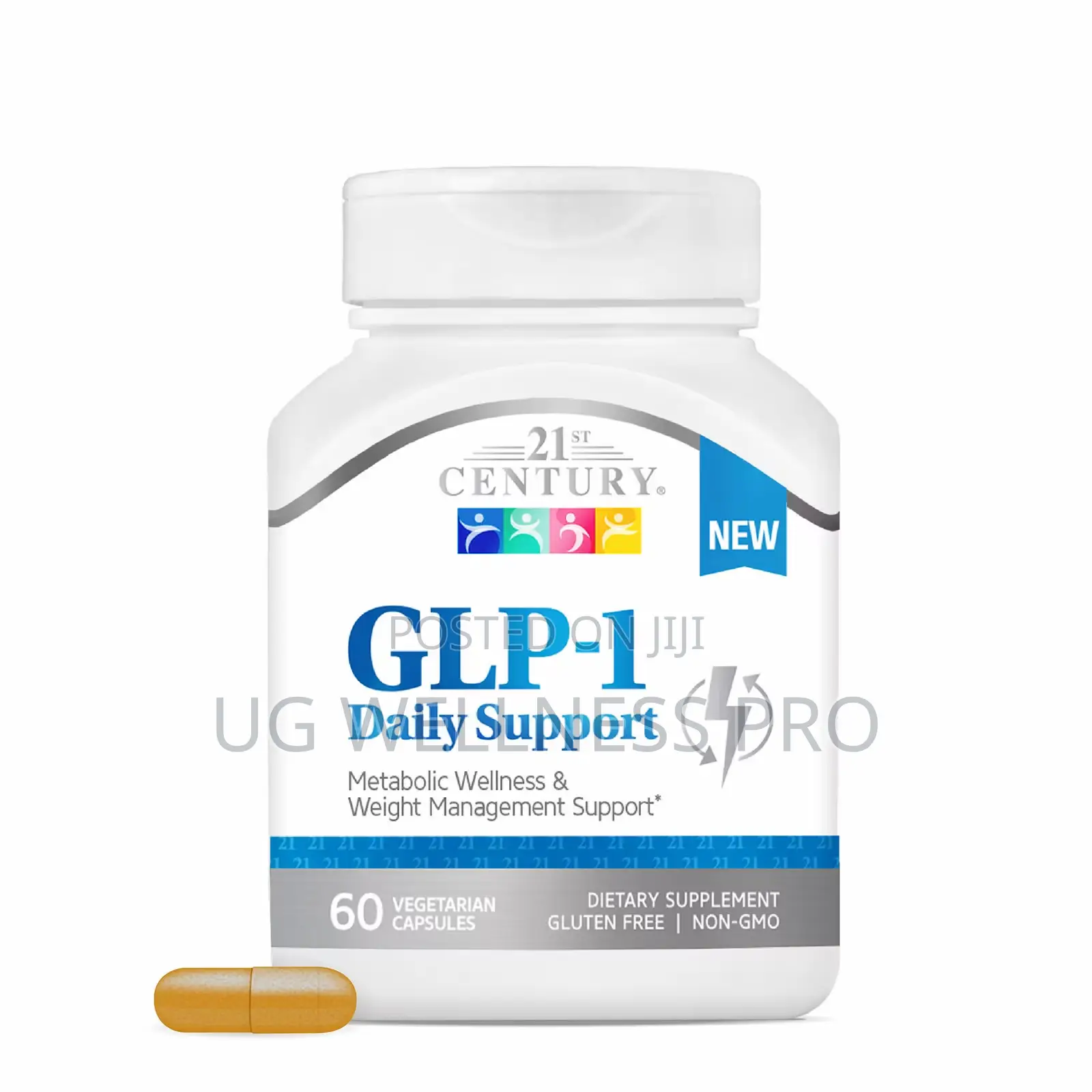 21st Century Glp‐1, 60 Vegetarian Capsules. Weight Management