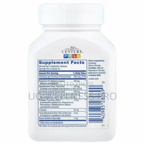 21st Century Glp‐1, 60 Vegetarian Capsules. Weight Management