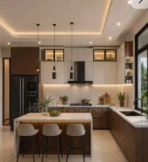 Kitchen Cabinets With Kitchen Islands From 995,000/- Per Running Meter