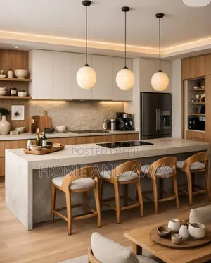 Kitchen Cabinets With Kitchen Islands From 995,000/- Per Running Meter