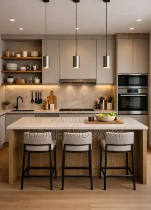 Kitchen Cabinets With Kitchen Islands From 995,000/- Per Running Meter
