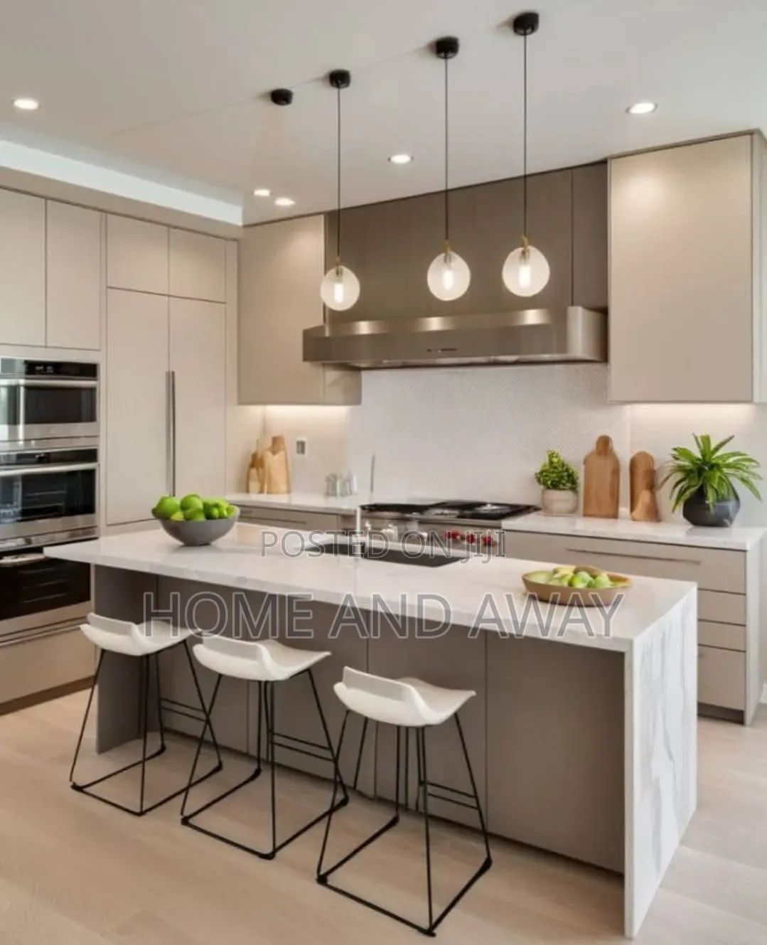 Kitchen Cabinets With Kitchen Islands From 995,000/- Per Running Meter