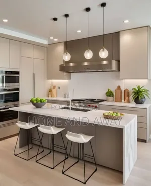 Kitchen Cabinets With Kitchen Islands From 995,000/- Per Running Meter