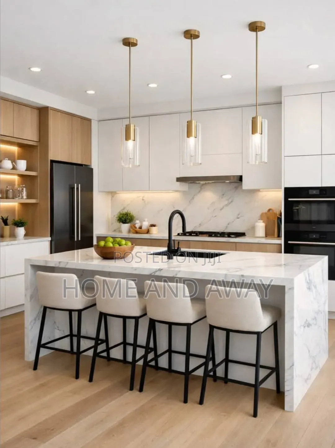 Kitchen Cabinets With Kitchen Islands From 995,000/- Per Running Meter