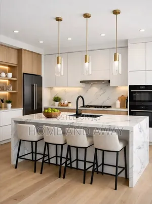 Kitchen Cabinets With Kitchen Islands From 995,000/- Per Running Meter