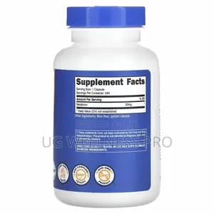 Nutricost Melatonin, 20 Mg, 240 Capsules. Sleep Support