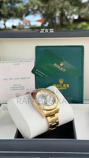 Yellow Gold Case of Rolex Yacht Master Timepiece