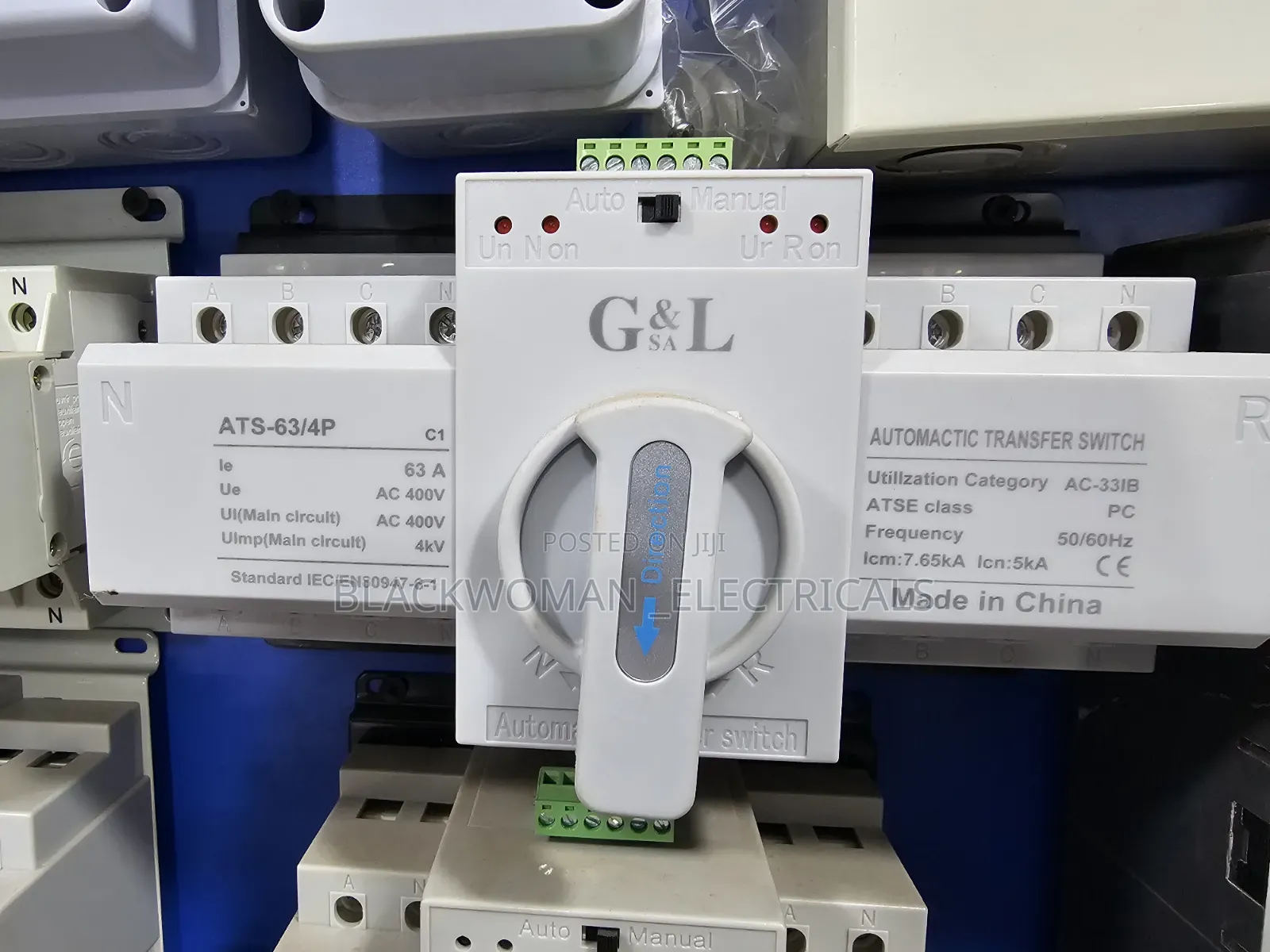 G L 63a Automatic Transfer Switch 3phase