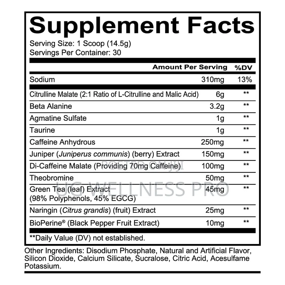 Total War Pre-Workout, Strawberry Kiwi (30 Servings)