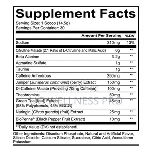 Total War Pre-Workout, Strawberry Kiwi (30 Servings)