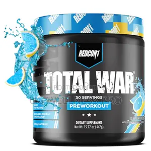 Total War Pre-Workout, Blue Lemonade (30 Servings