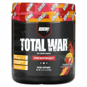 Total War Pre-Workout, Strawberry Mango (30 Servings)