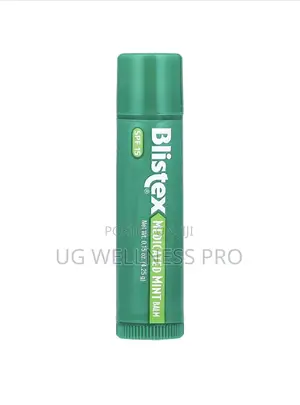 Medicated Lip Protectant/Sunscreen, SPF 15, Mint, 0.15 Oz (4.25 G)
