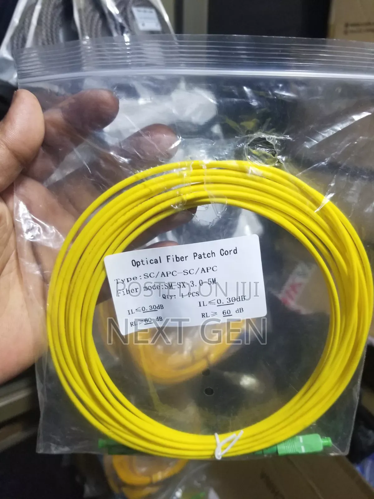 Optical Fiber Patchcode 5m