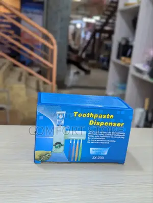 Tooth Brush Holder and Automatic Tooth Paste Dispenser