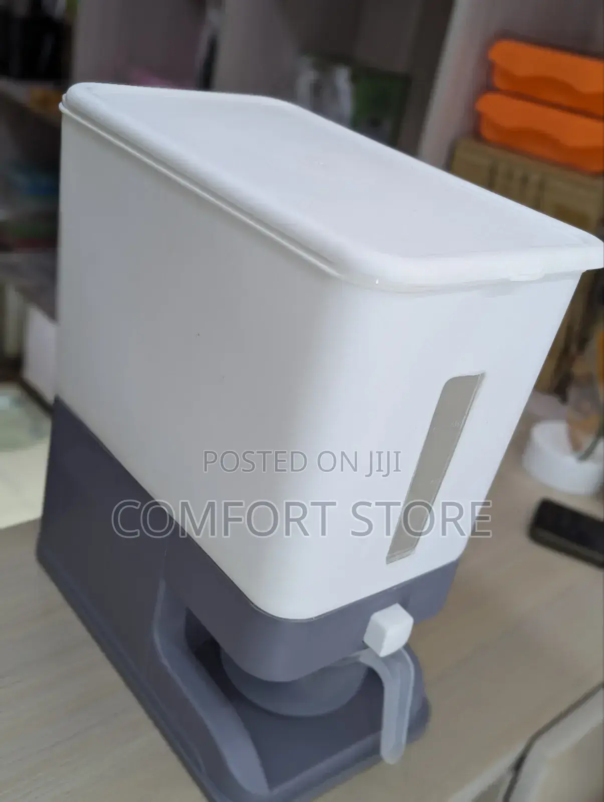 Long Life Rice Storage Containers, Grain Storage And Dispenser