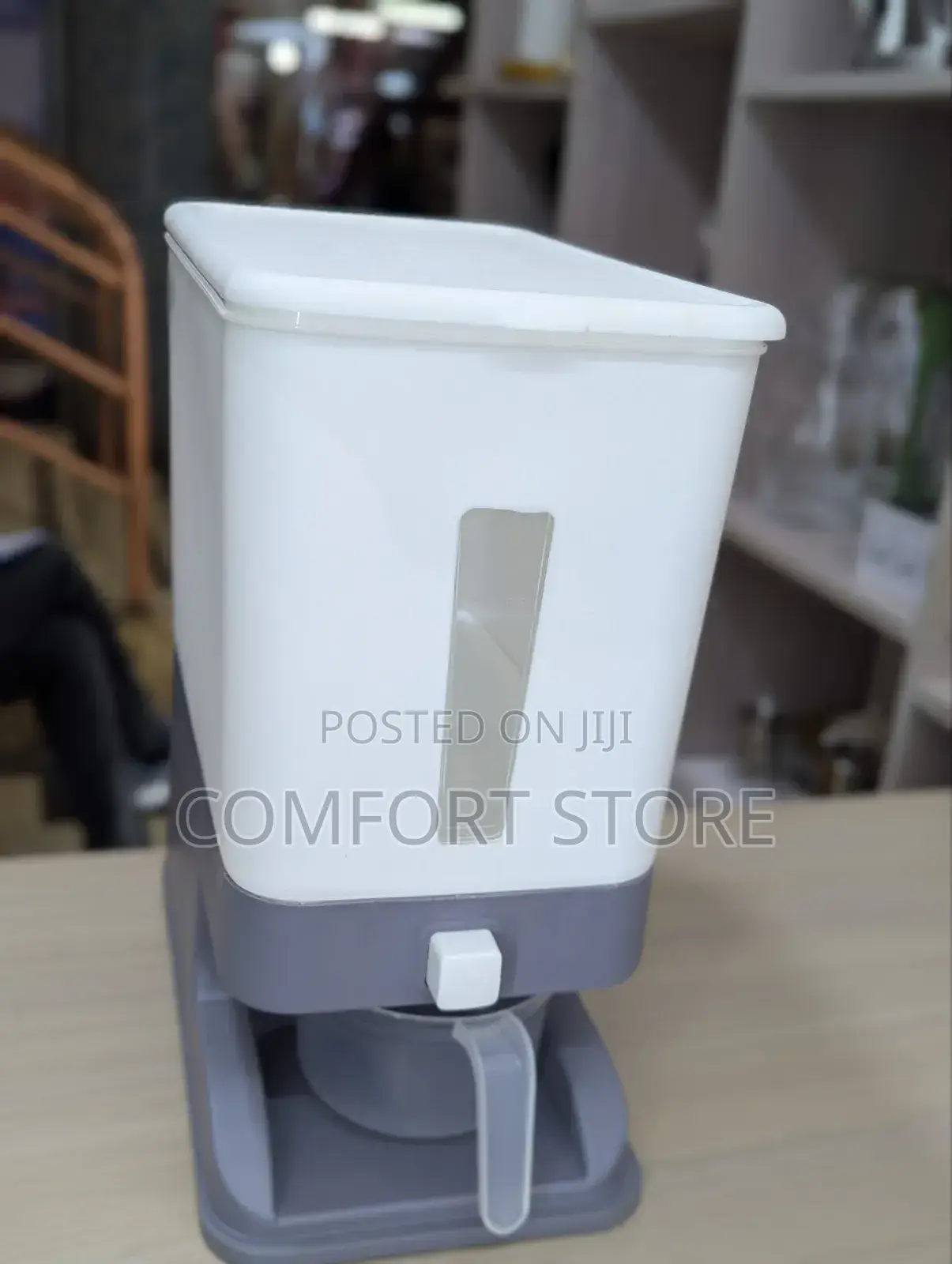 Long Life Rice Storage Containers, Grain Storage And Dispenser