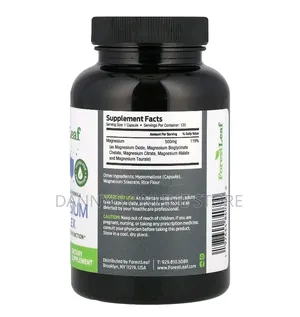 Magnesium Complex, 5 Forms of Magnesium, 500mg, 120 Vegetable Capsules