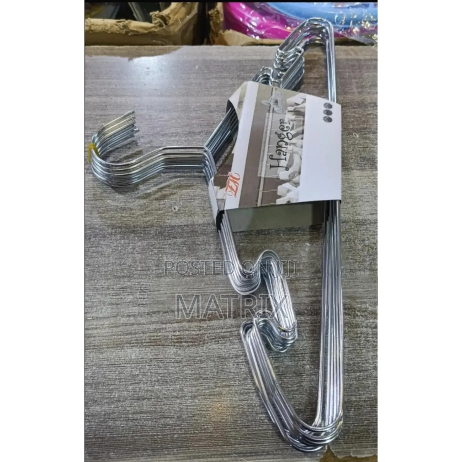 Set Of 10 Stainless Steel Clothes Hangers For Closet Organization