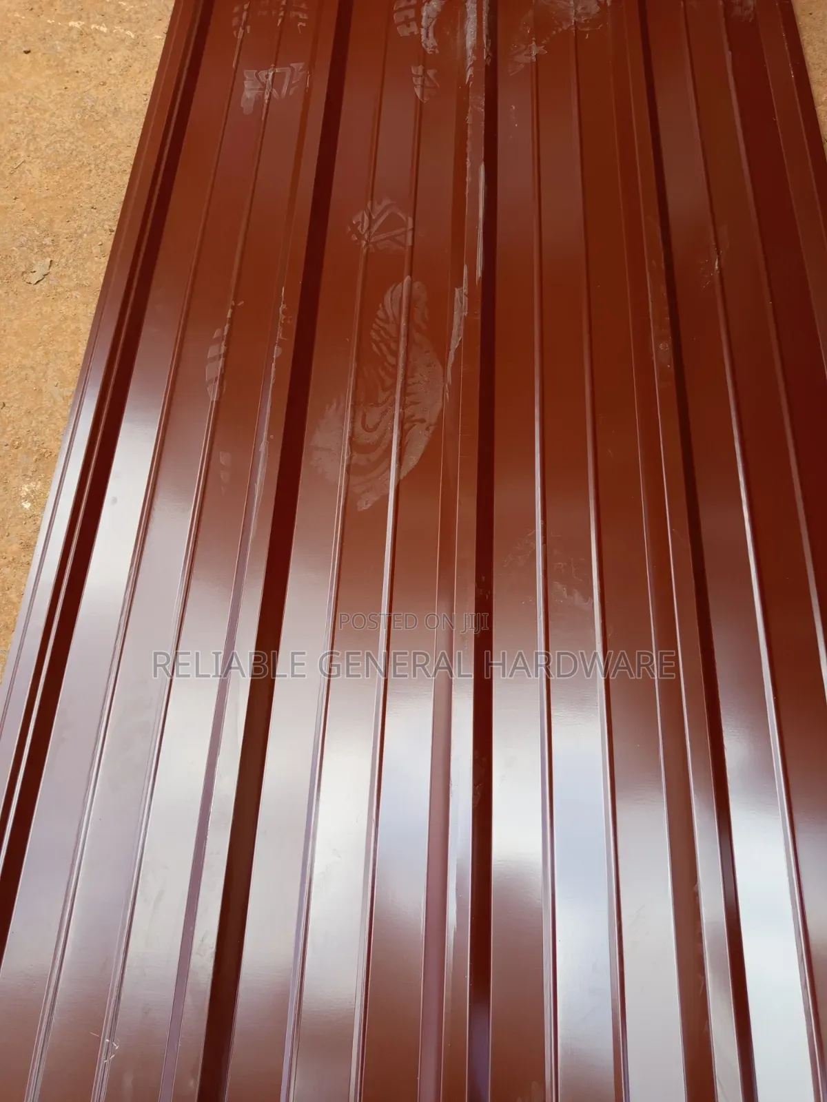 Supereco Iron Sheets G.30 Chocolate Kiboko 1x3m
