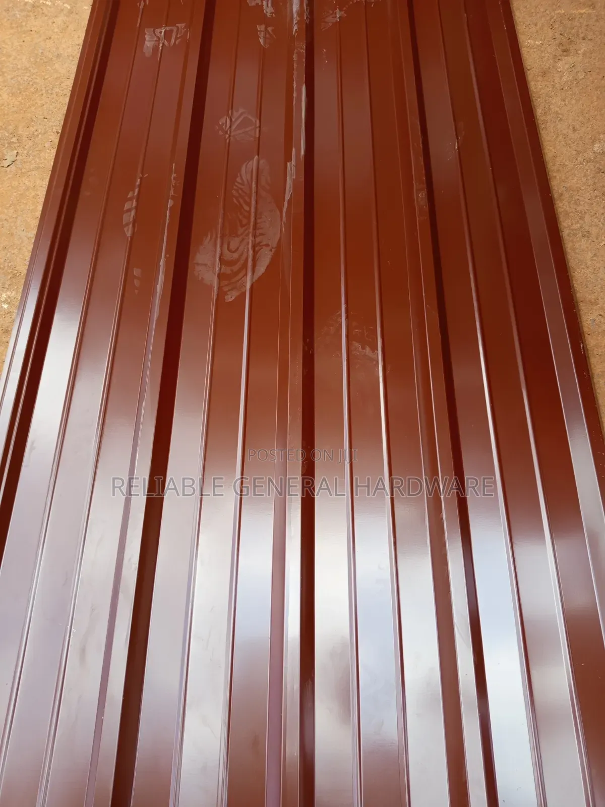 Supereco Iron Sheets G.30 Chocolate Kiboko 1x3m