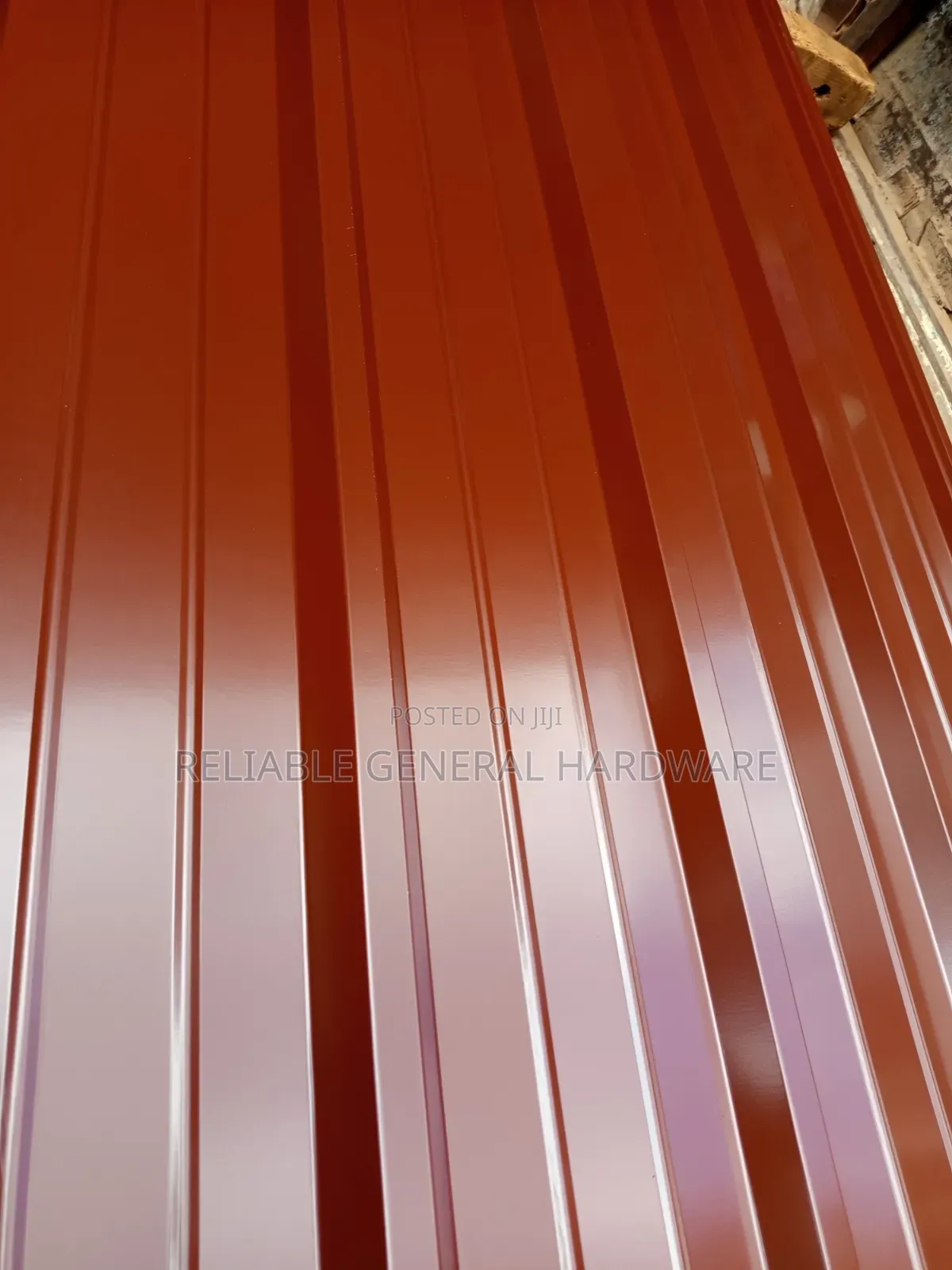 Supereco Iron Sheets G.30 Chocolate Kiboko 1x3m