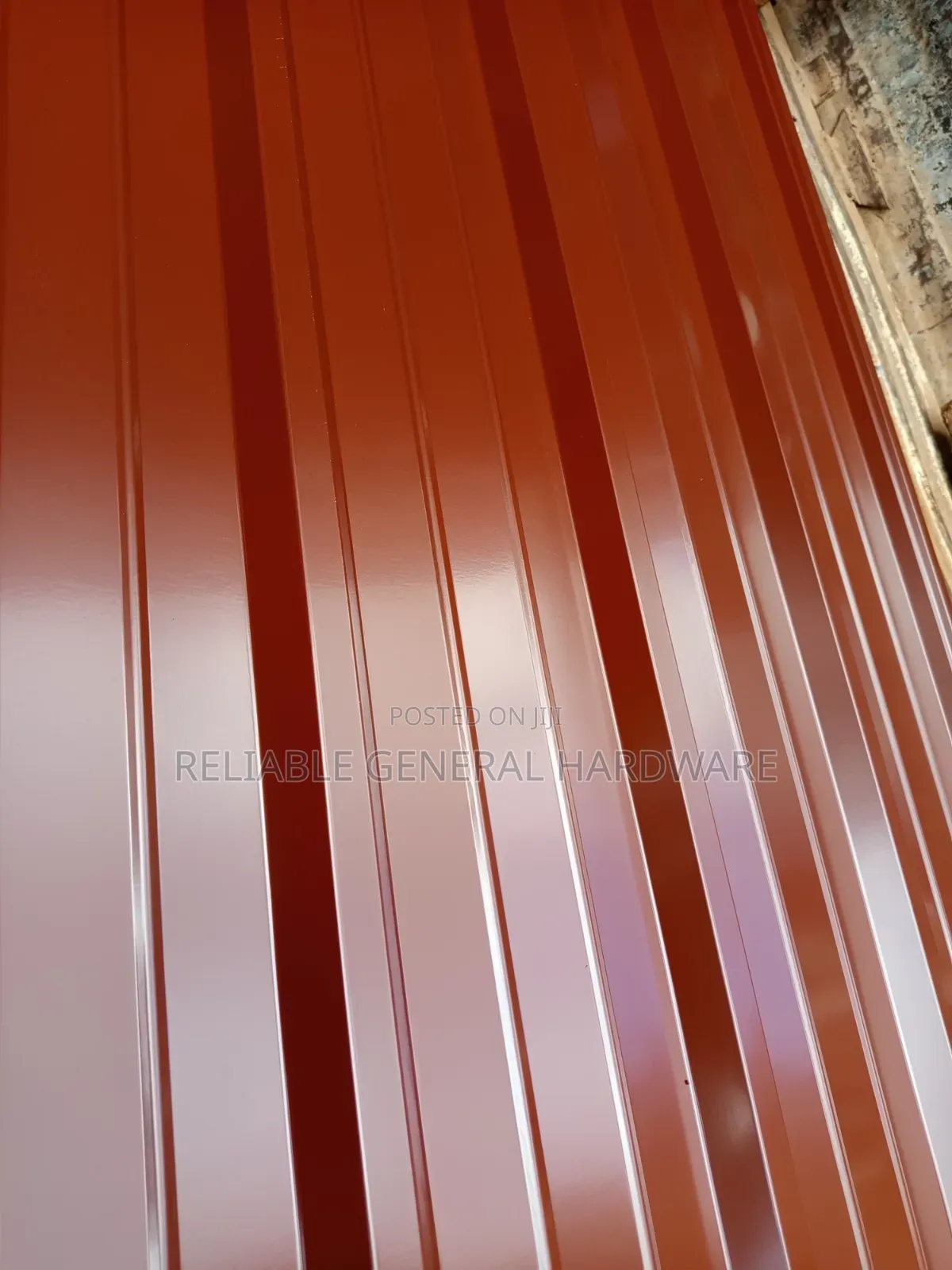 Supereco Iron Sheets G.30 Chocolate Kiboko 1x3m