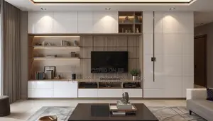 Custom Console Wall Unit